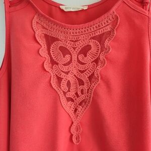 Flowy Tank with Lace Insert.